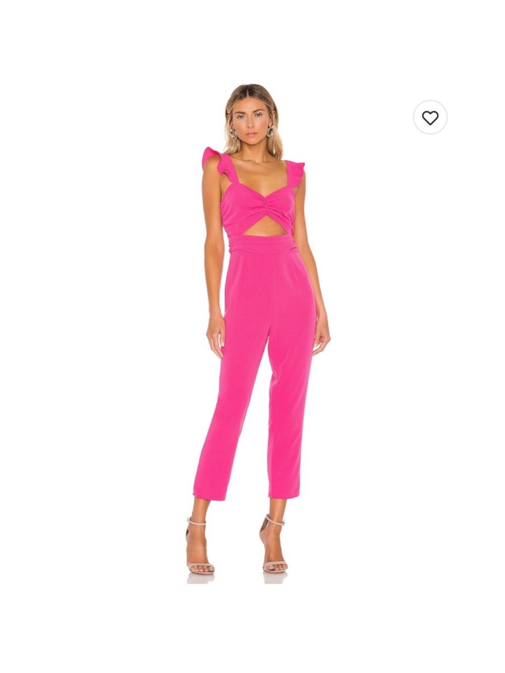 Lovers + Friends Knox Jumpsuit in Hot Pink